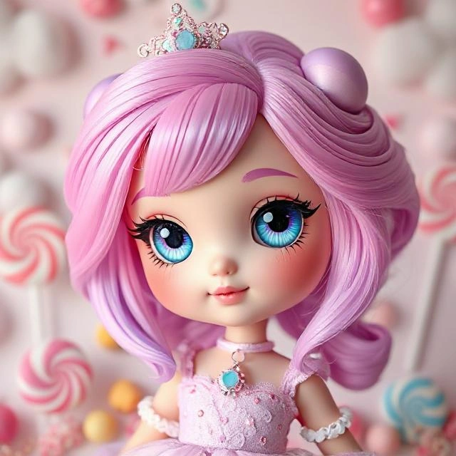 Princess Cute Doll DP for whatsapp