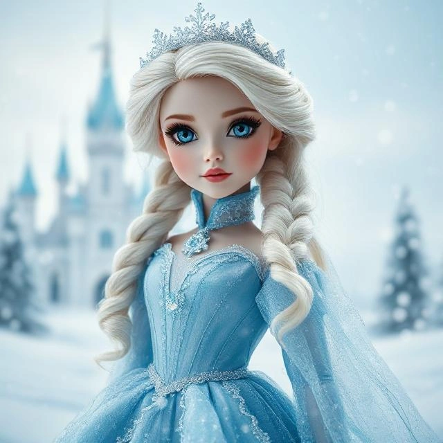 Princess Cute Doll DP for whatsapp