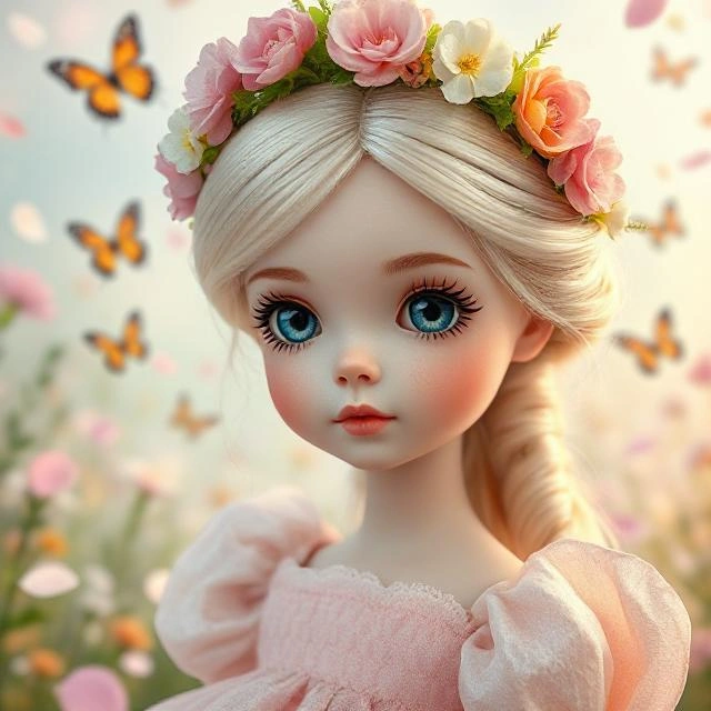 Princess Cute Doll DP for whatsapp